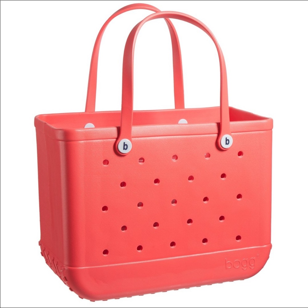Brand new! NWT! Large CORAL me mine Bogg bag!